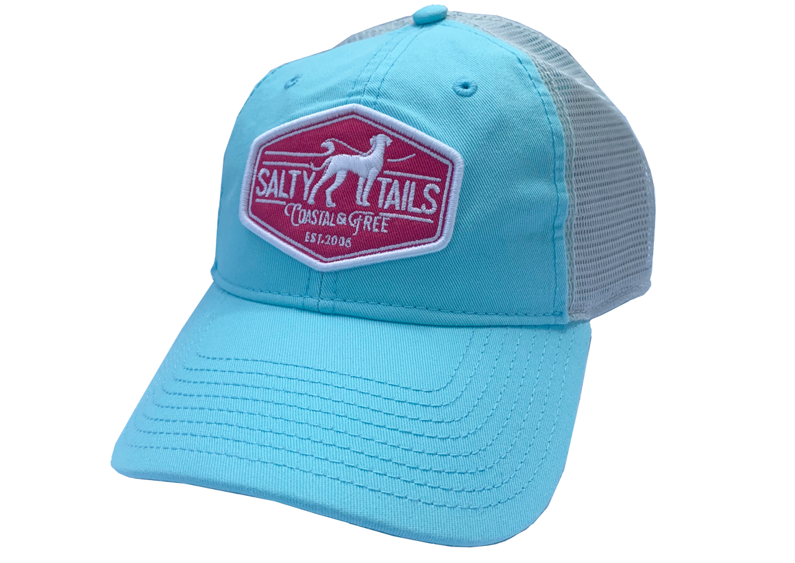Salty Tails - Surf Patch Trucker