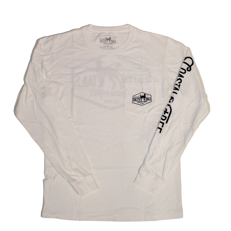 Salty Tails Long Sleeve w/ Pocket - Original Logo