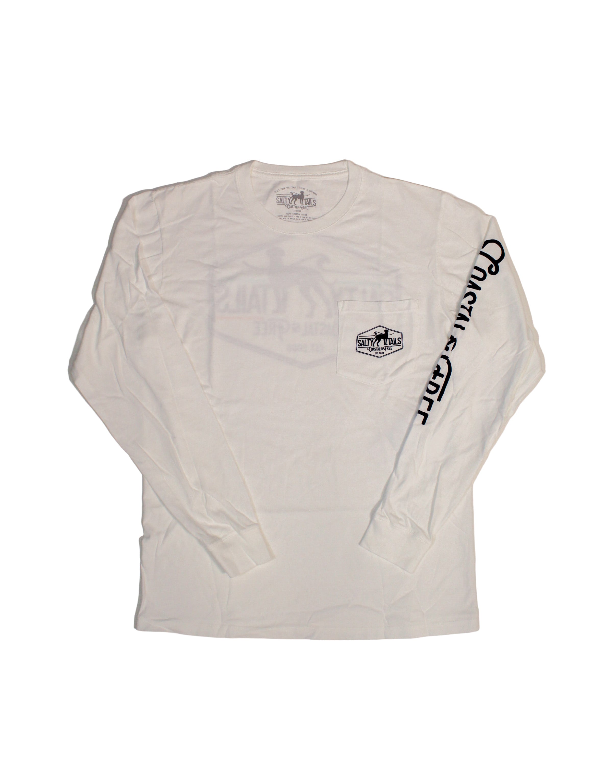 Salty Tails – Simple Surf Long Sleeve Tee