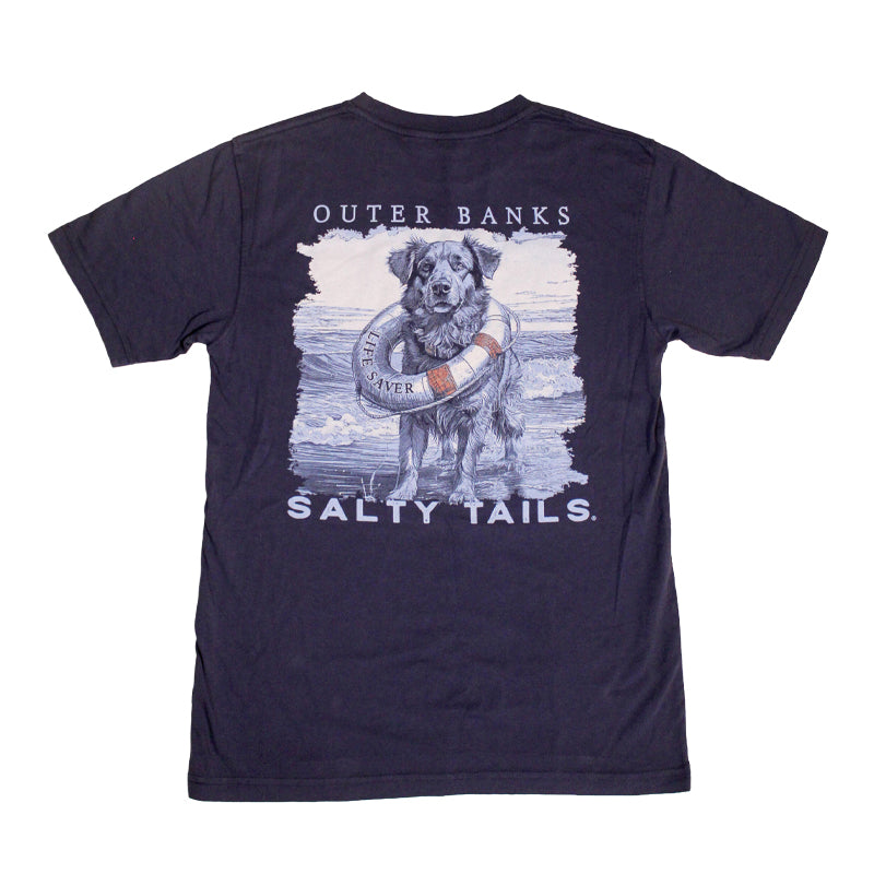 Salty Tails – Simple Surf Tee
