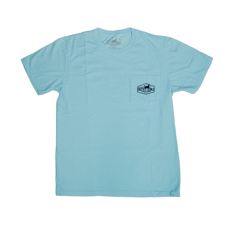 Salty Tails – Simple Surf Tee with Pocket