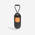 Black Poop Bag Dispenser with Compostable Bags