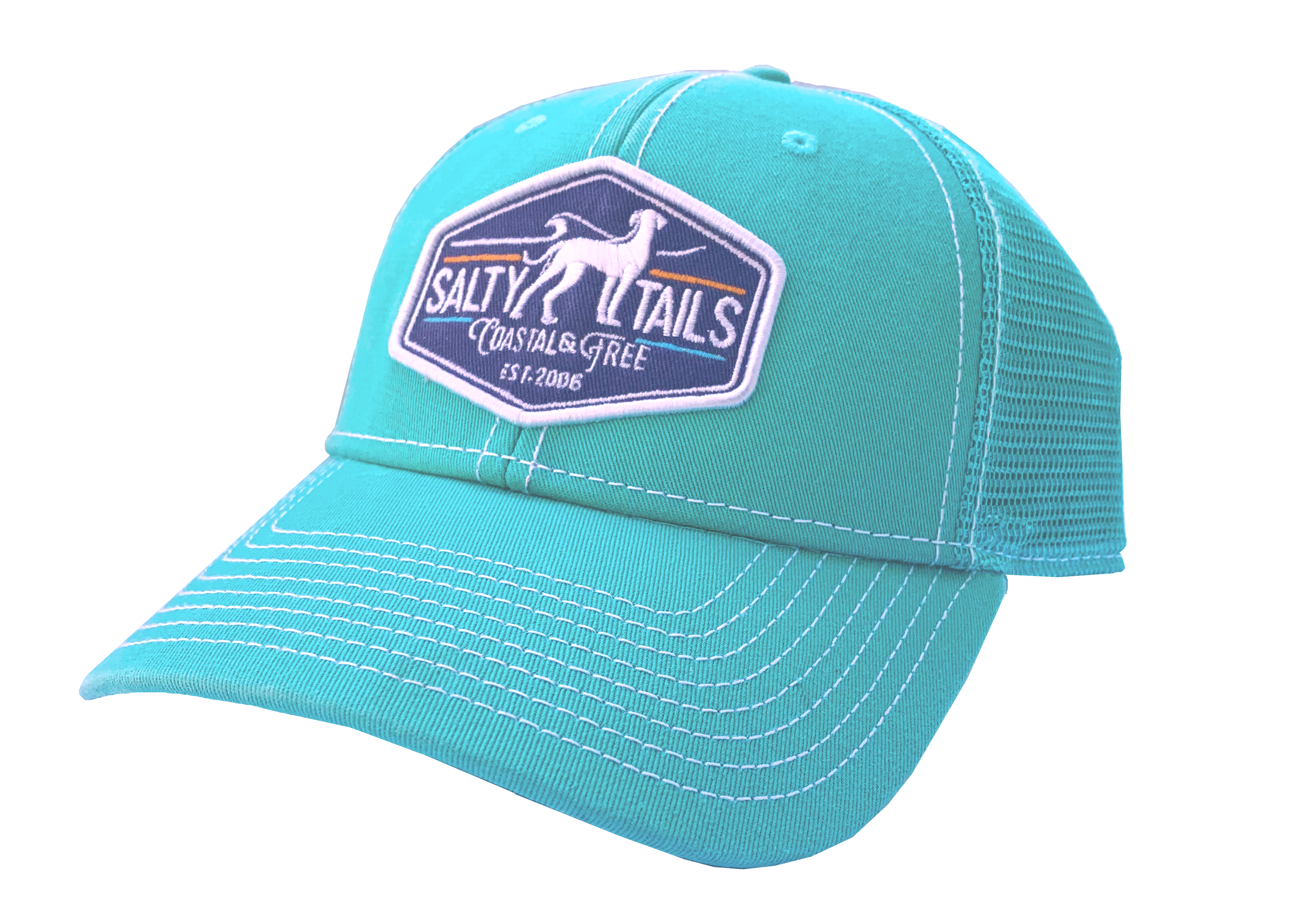 Salty Tails - Simple Surf Trucker