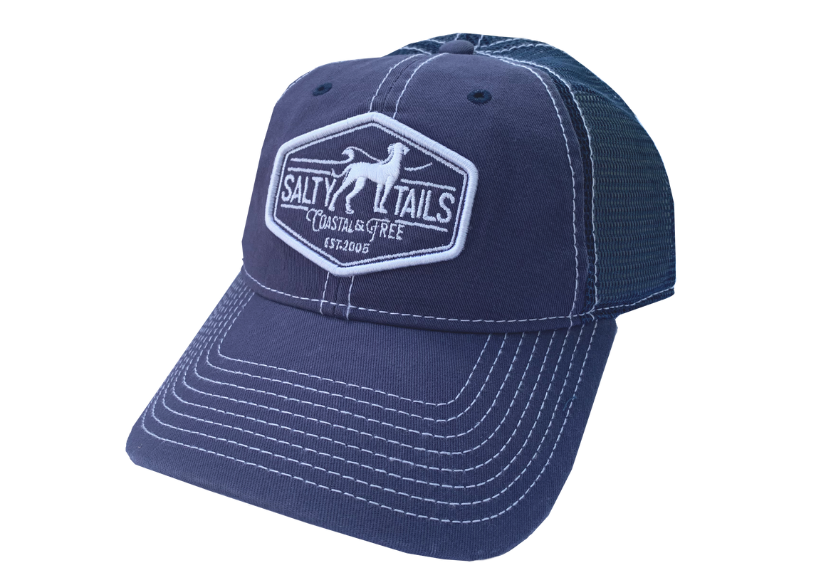 Salty Tails - Original Logo Trucker