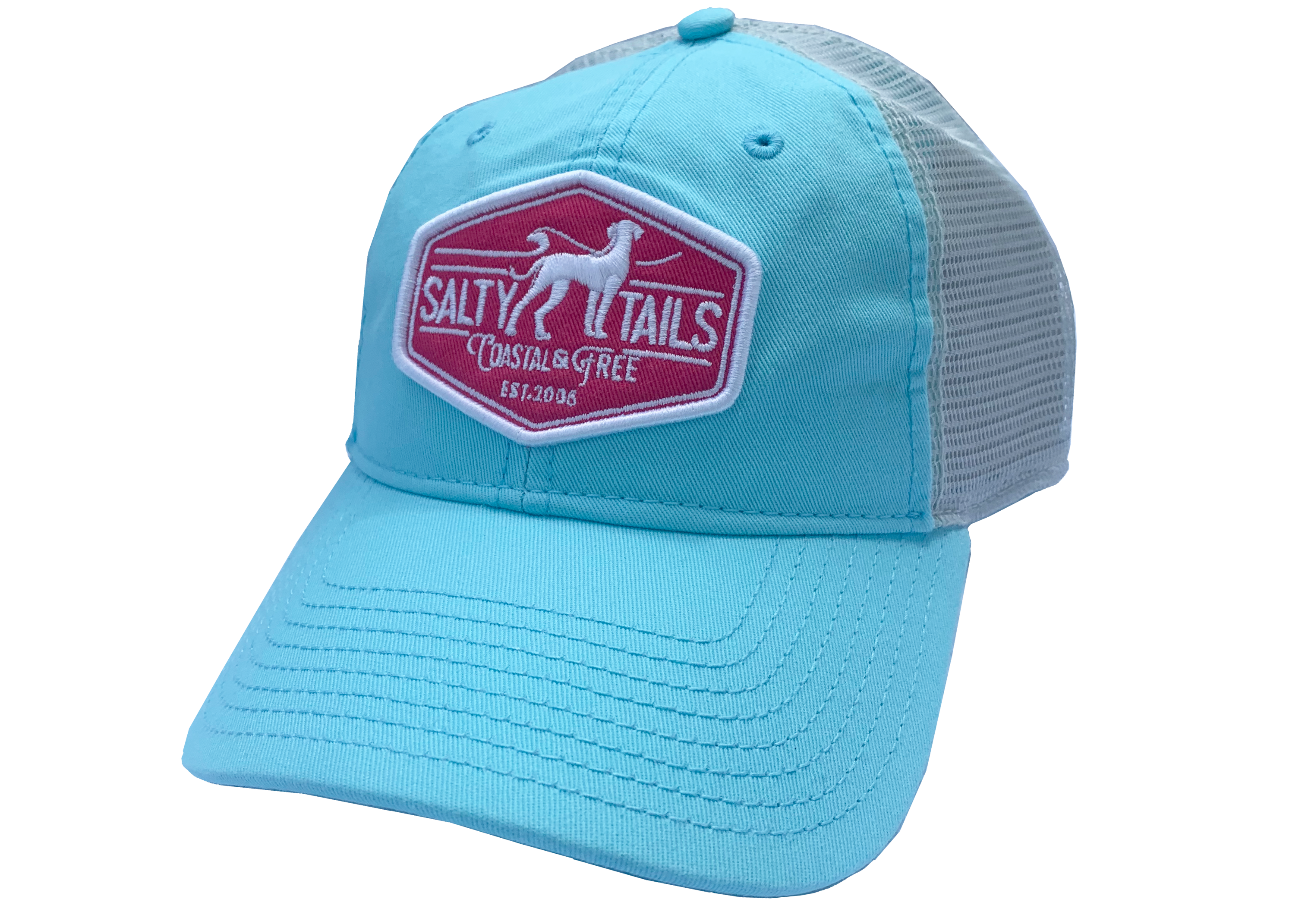 Salty Tails - Surf Patch Trucker